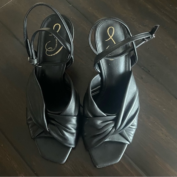 SAM EDELMAN Leather Ankle Strap Sandals - Picture 12 of 15